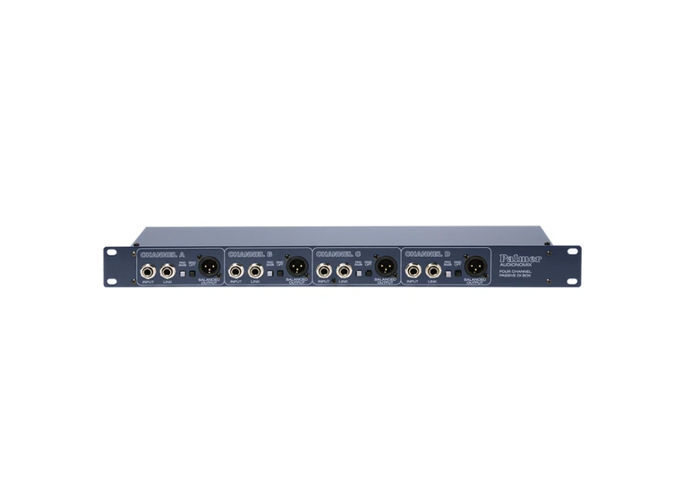 Palmer PAN03PASS - Passive 4 Channel DI Box 19 